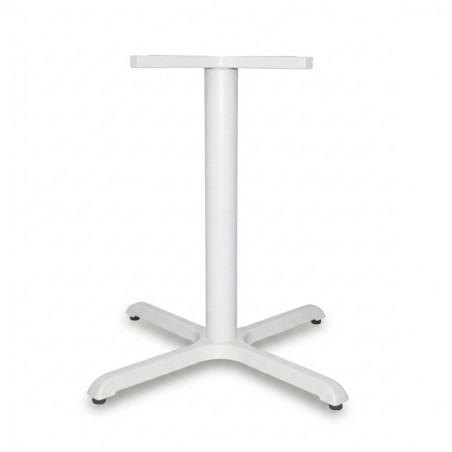 base pedestal para mesa de restaurante blanco