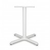 base pedestal para mesa de restaurante blanco