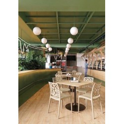 Silla Zasil  plastico apilable