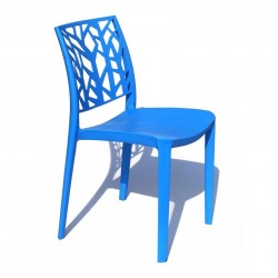 Silla Zasil Azul para restaurantes