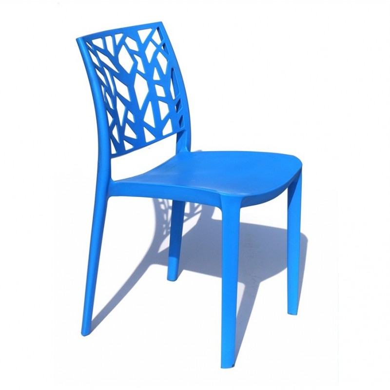 Silla Zasil Azul para restaurantes