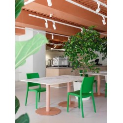 Silla Praxis plastico apilable