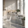 Silla Zasil  plastico apilable