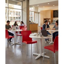 Silla Lerma Roja para restaurantes