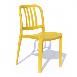 Silla Naval Amarillo para restaurantes cafeterias