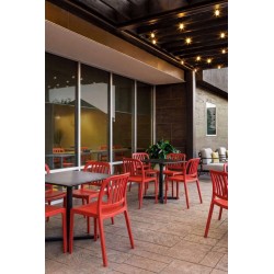 silla naval de plastico para restaurantes