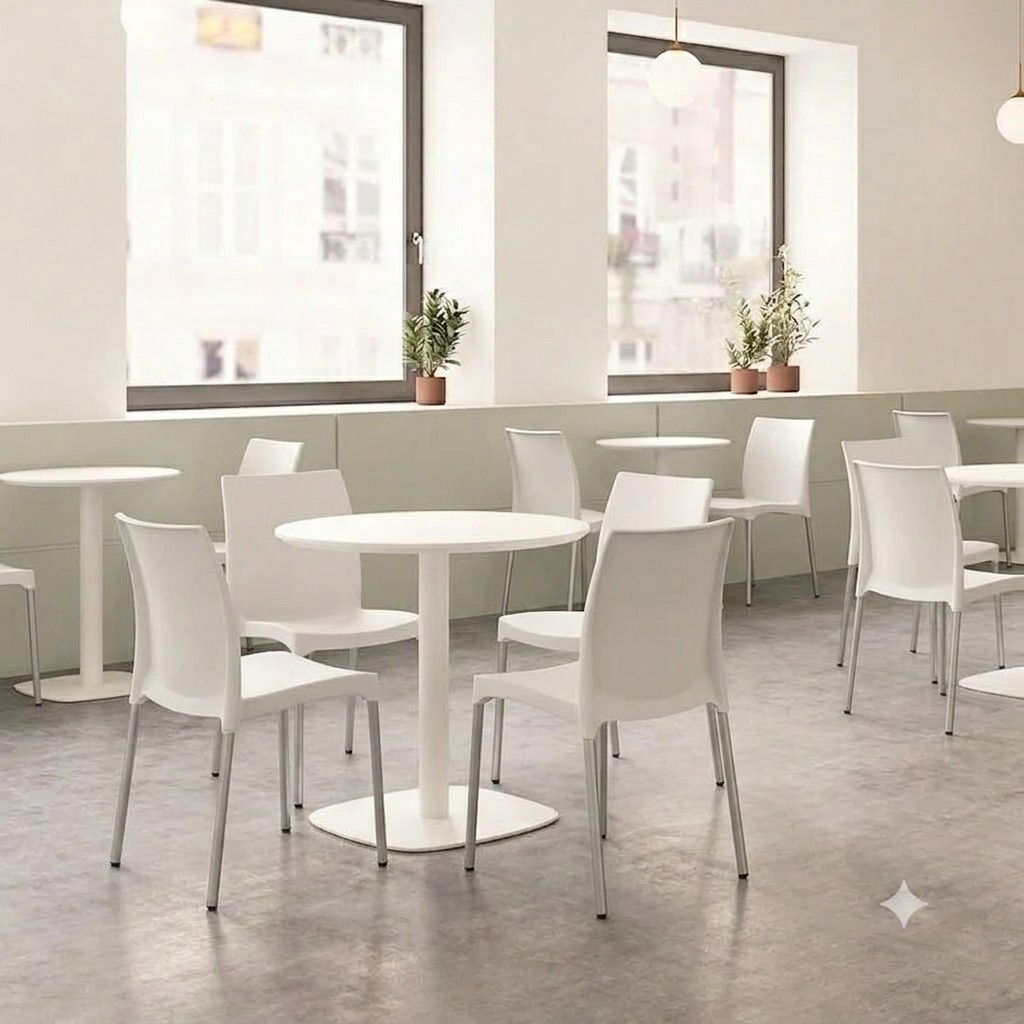 silla apilable economica